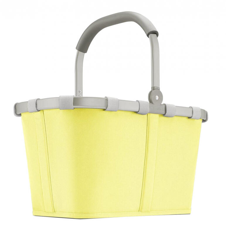 Reisenthel - Reisenthel carrybag Einkaufskorb Alurahmen frame lemon ice Gelb