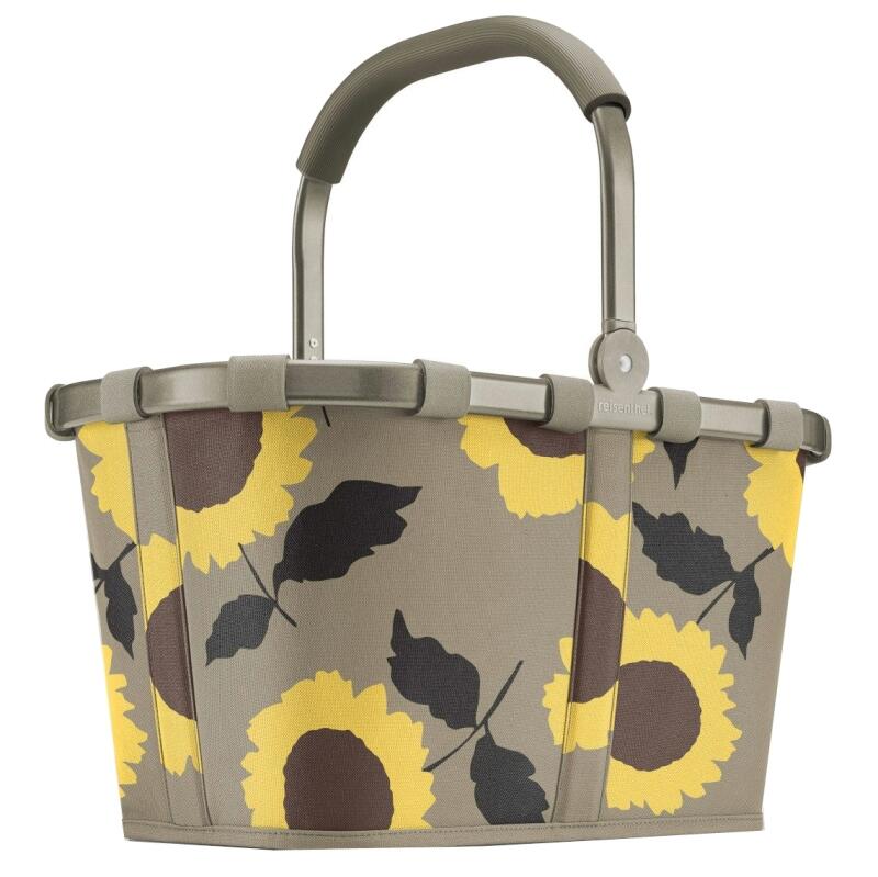 Reisenthel - Reisenthel Carrybag Einkaufskorb mit Alurahmen sunflowers Multicolor