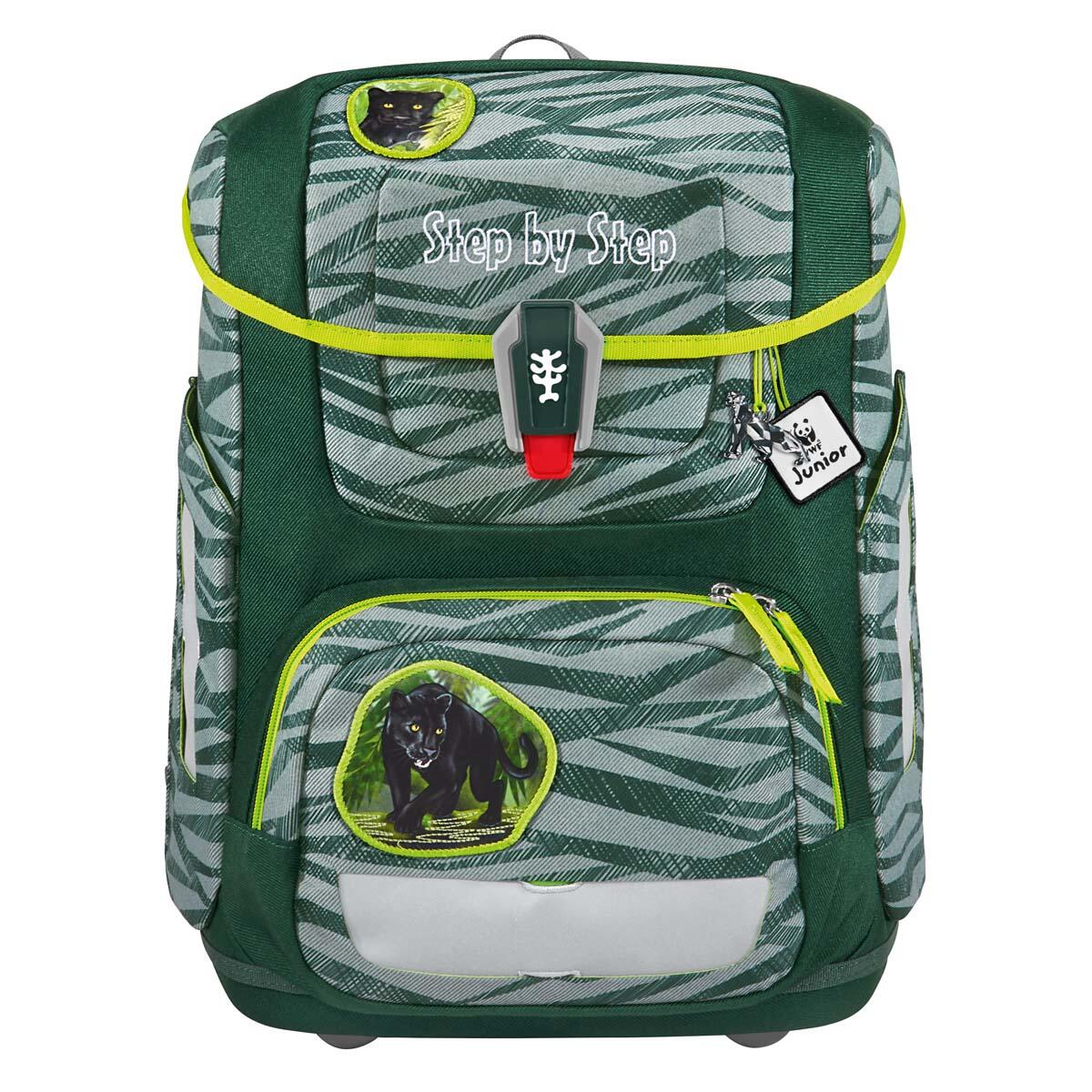 Step by Step - CIRCLE Schulranzen-Set Jungle Cat Chiko, 5-teilig