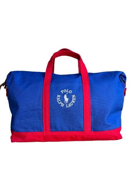 Ralph Lauren Polo Ralph Lauren Duffle Bag Sporttasche Blau Rot bagmondo