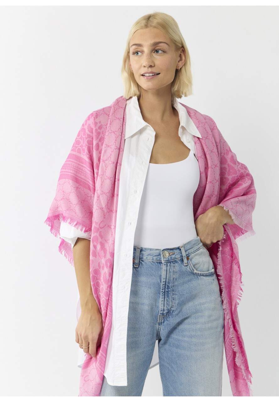 Codello X Peanuts Jacquard Square, Tuch, Rosé | bagmondo