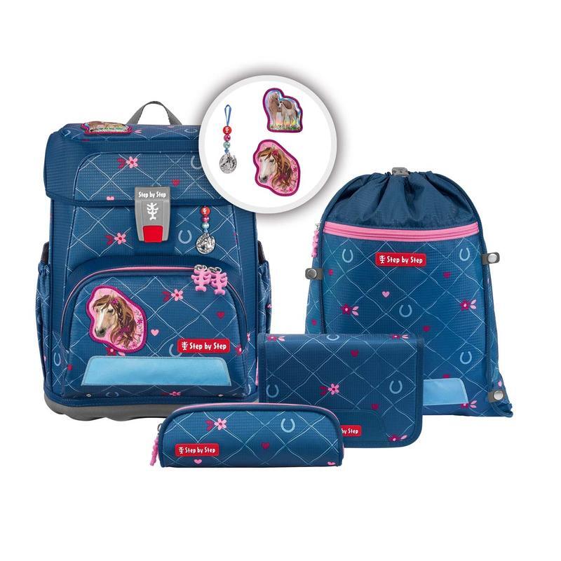 Step by Step - Ranzenset Mehrteilig Cloud Schulranzen-Set 5-Teilig Horse Lima Multicolor