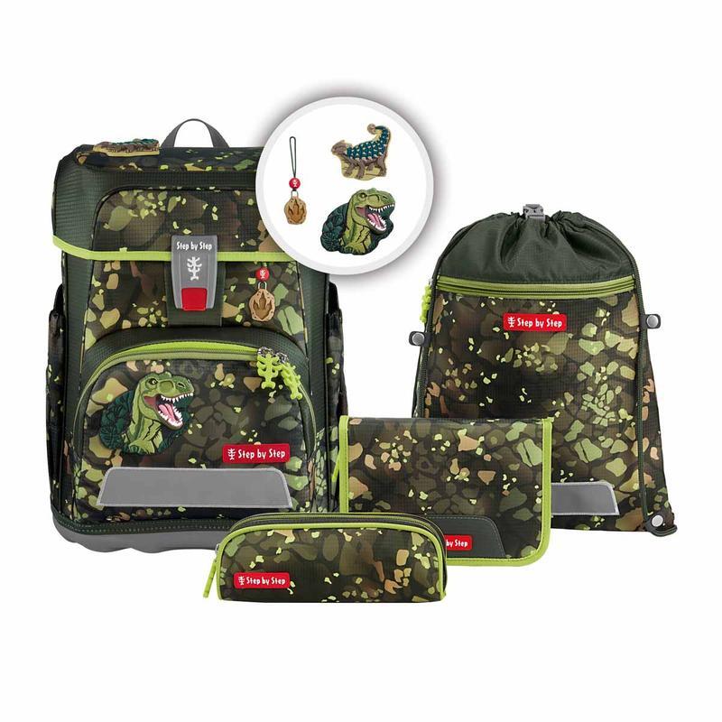 Step by Step - Ranzenset Mehrteilig Cloud Schulranzen-Set, 5-Teilig Dino Torex dino torex