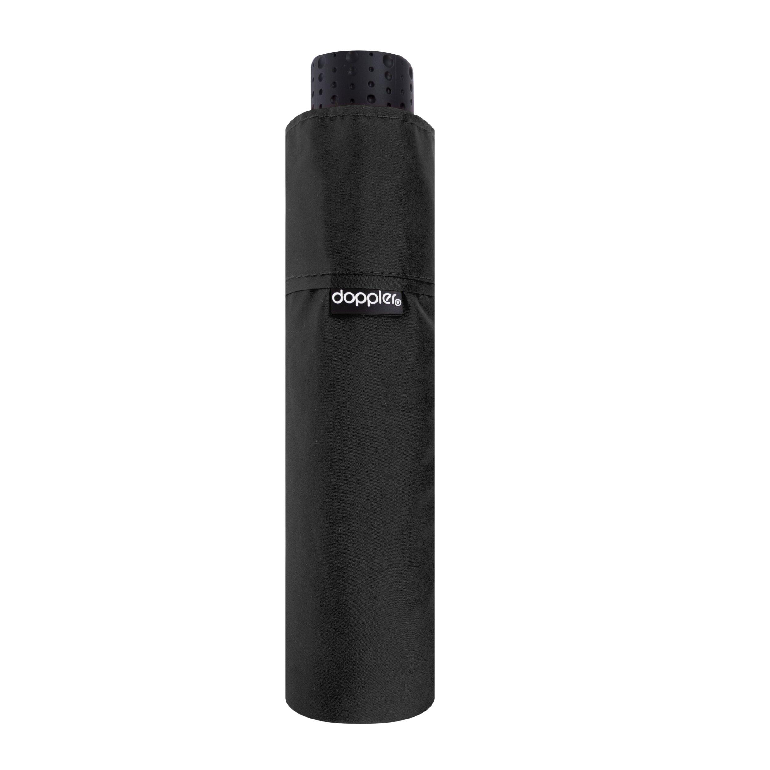 doppler RS.Fiber Havanna uni schwarz, 50/6, Polyester/Superthin | BAGMONDO | Taschenschirme