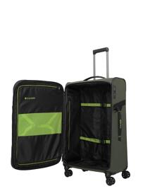 Weichgepäcktrolley mit 4 Rollen Weichgepäcktrolley mit 4 Rollen travelite