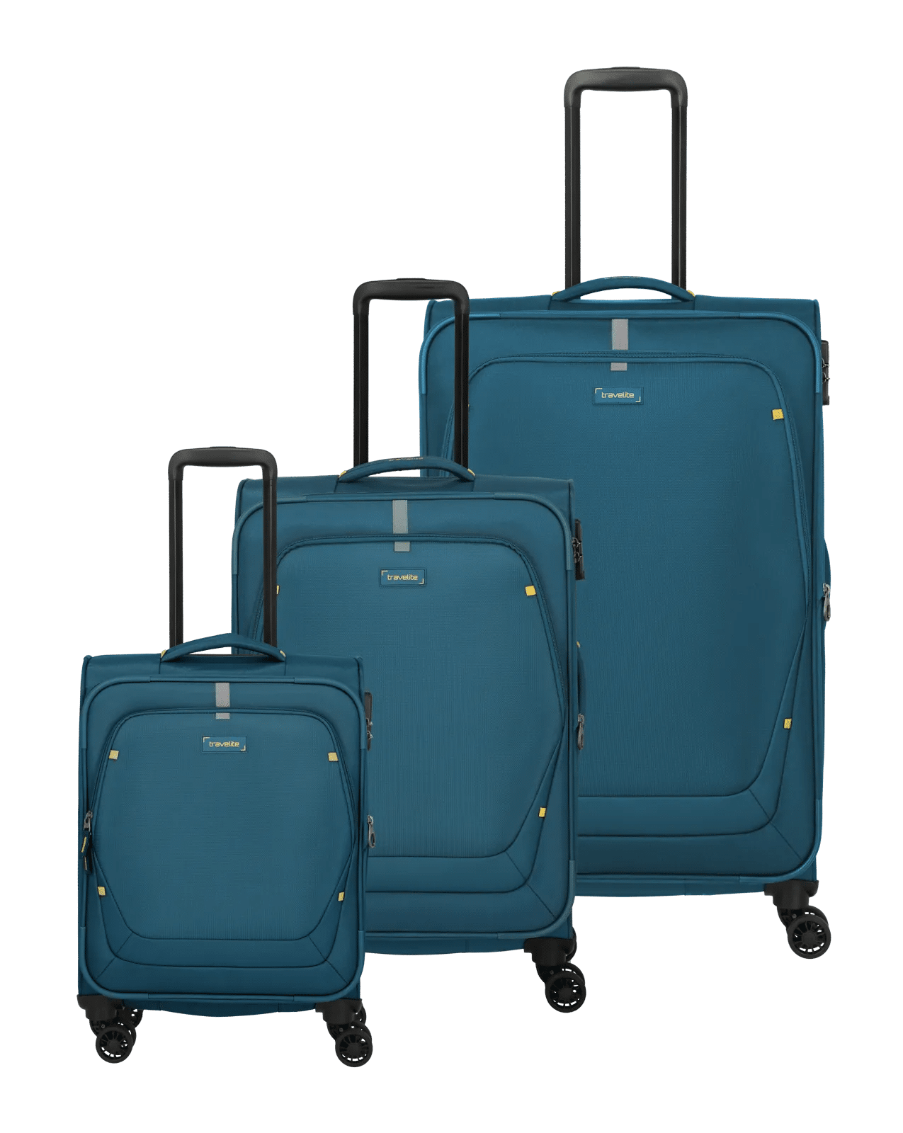 Travelite - UMBRIA 3 tlg. Koffer-Set L erw./ M erw./ S erw. Petrol