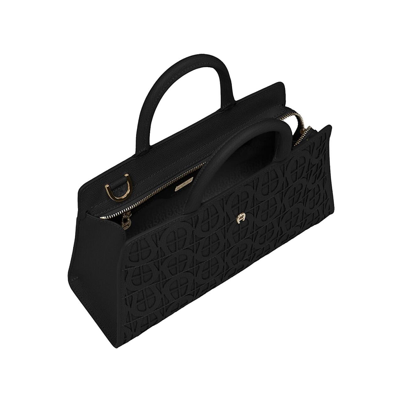 Aigner Aigner Handtasche Cybill Cut Stretch M, Schwarz bagmondo