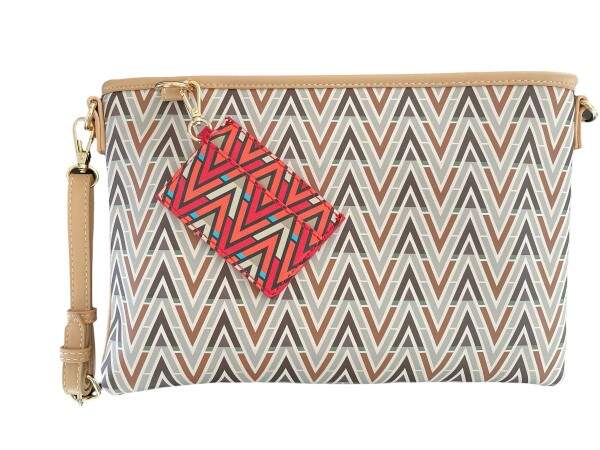 Valentino Bags Valentino Bags Tonic, XL Clutch, Beige bagmondo