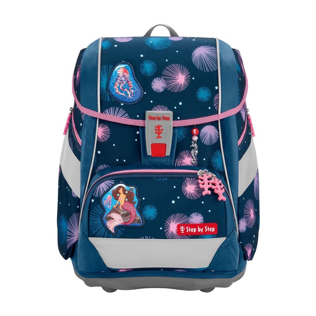 Step by Step - Ranzenset Mehrteilig 2In1 Plus Schulranzen-Set, 6-Tei Mermaid Delia Multicolor