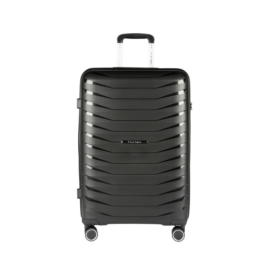 FLANIGAN - 4Rad-Schalentrolley Pp Trolley M Black Schwarz