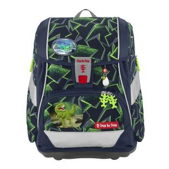 Step by Step - 2IN1 PLUS Schulranzen-Set Wild T-Rex Taro, 6-teilig Multicolor