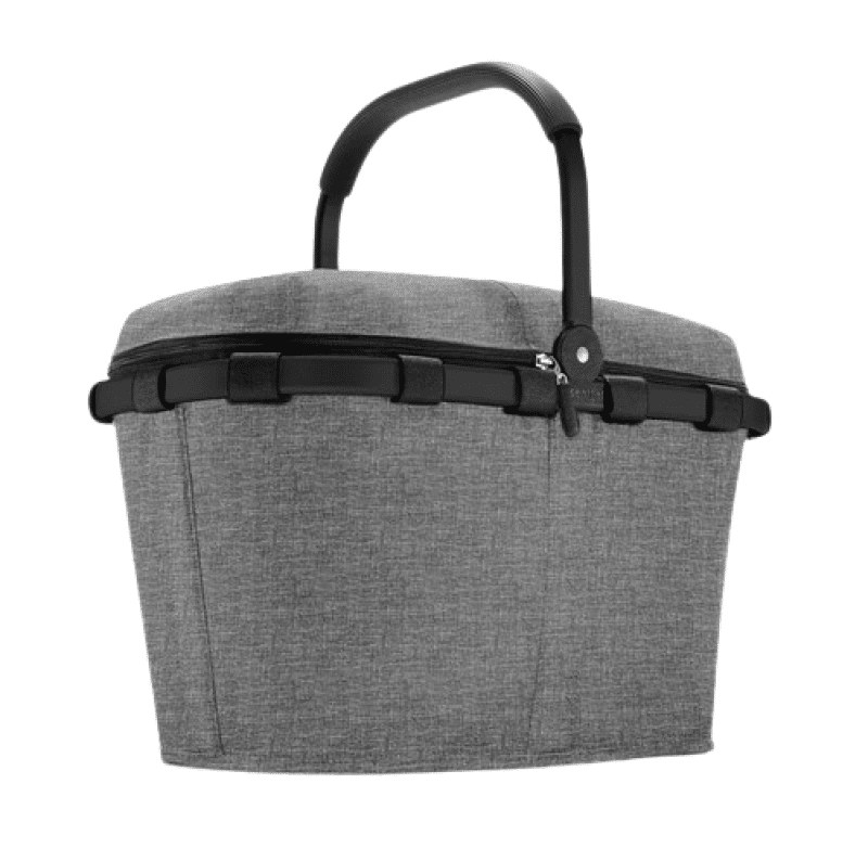 Reisenthel - Reisenthel carrybag iso Einkaufskorb mit Alurahmen twist silver Grau