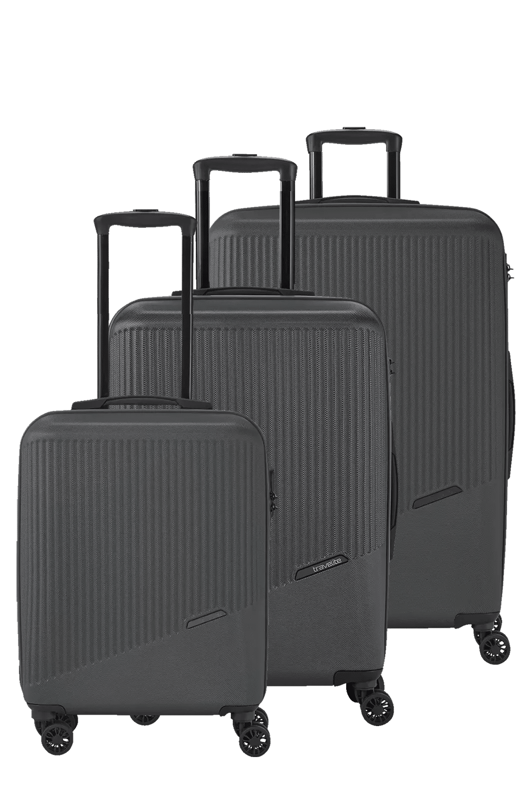 Travelite - BALI 3-tlg. Koffer-Set Anthrazit