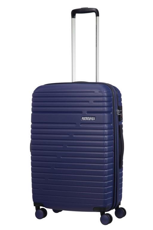 AMERICAN TOURISTER Samsonite AERO RACER SPINNER 68 25 EXP nocturne blue bagmondo