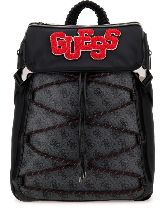 Guess Guess Vezzola College Backpack Rucksack Schwarz bagmondo