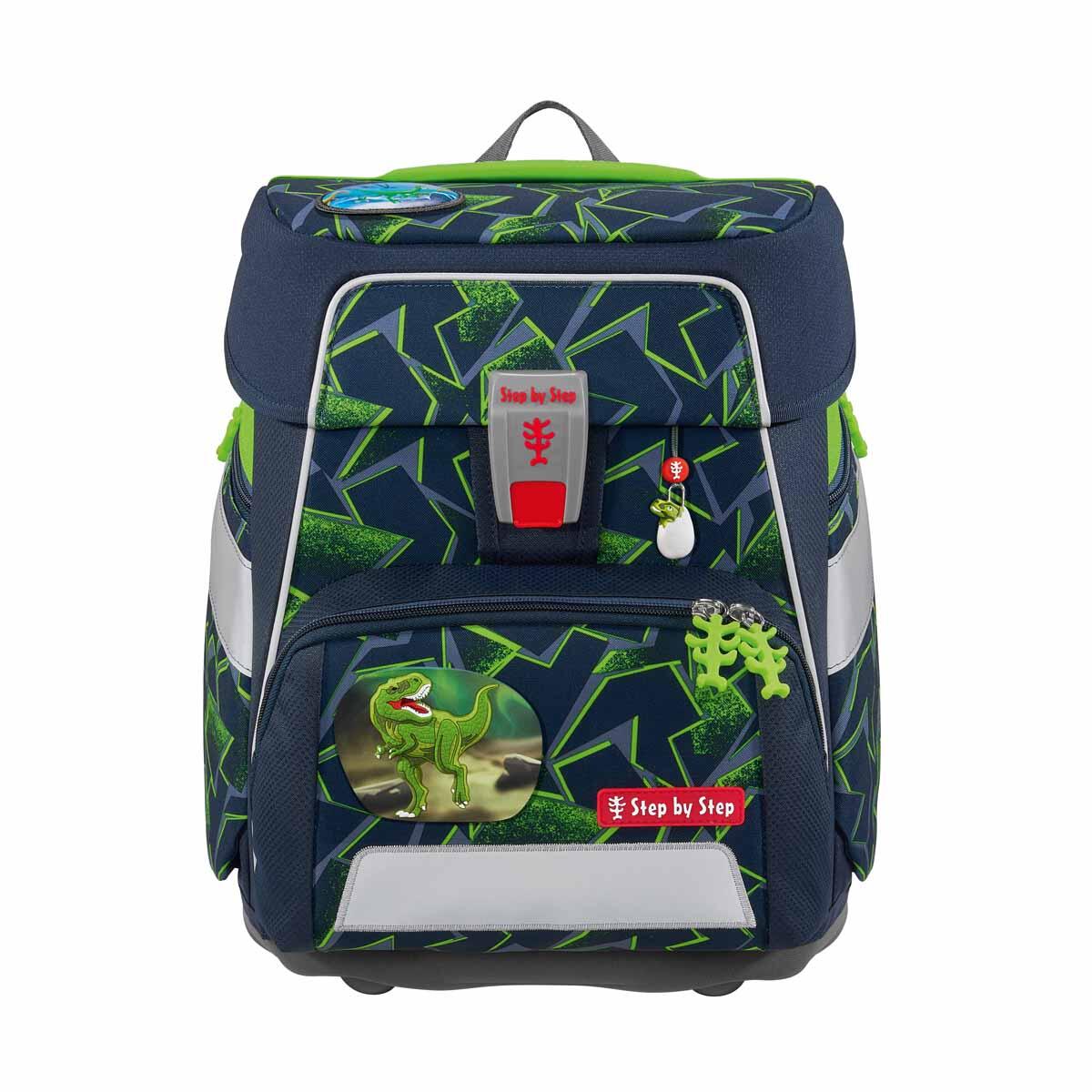 Step by Step - SPACE Schulranzen-Set Wild T-Rex Taro, 5-teilig Multicolor