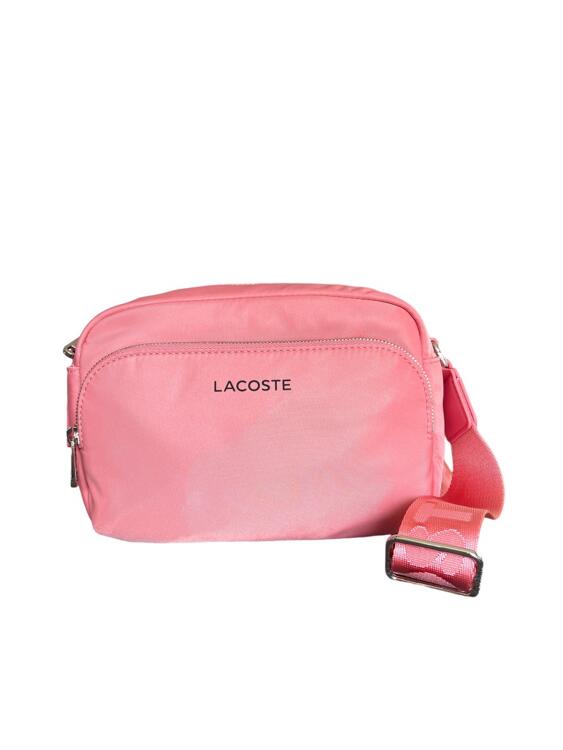 Lacoste Lacoste Crossover Bag Umhangetasche XL Camera Bag Rosa bagmondo