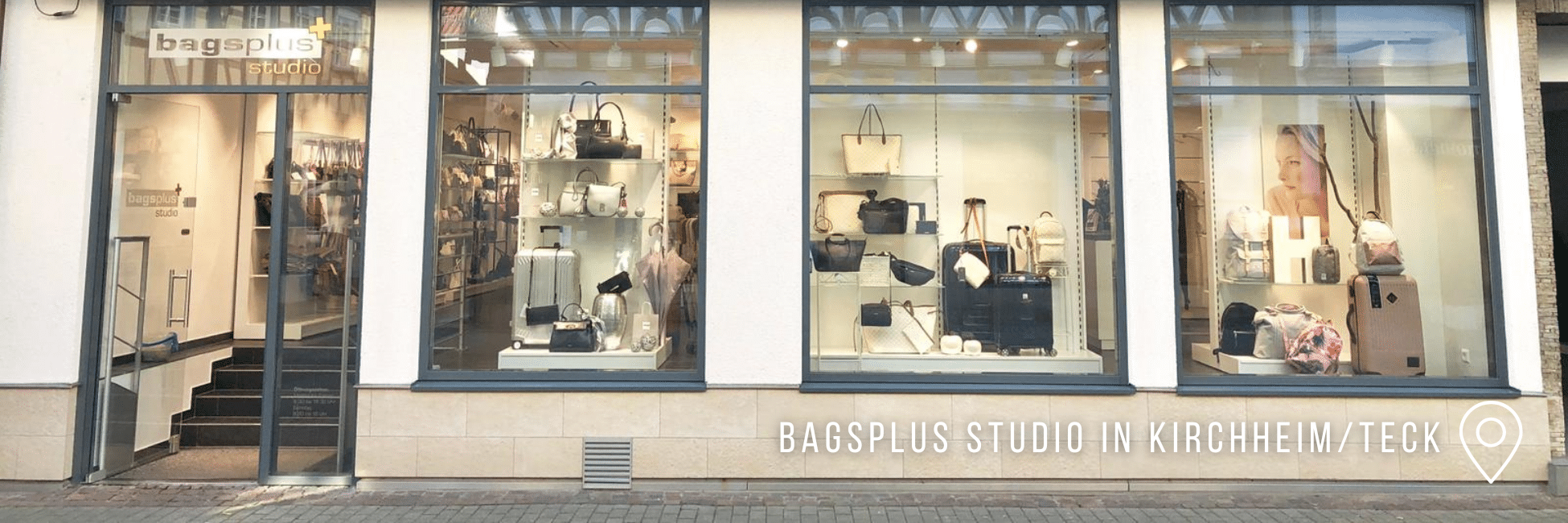 bagsplus studio in der Stadtmitte in Kirchheim/Teck