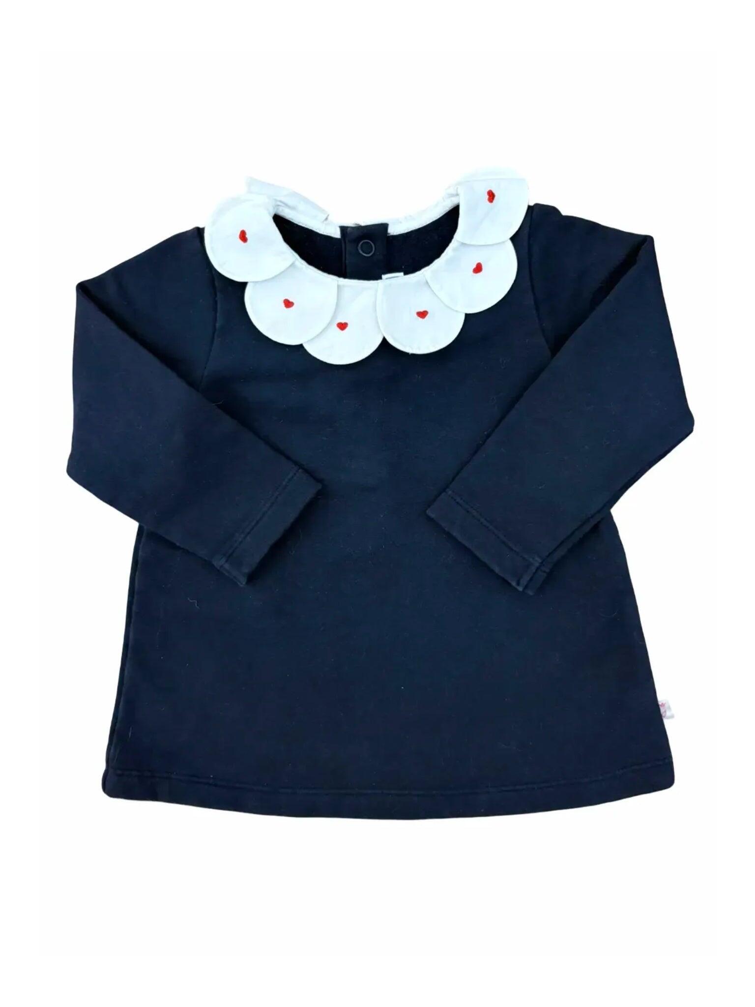 Jacadi Navy Tunic (12M)