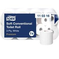 Toiletten-Papier Premium – 3-lagig - weich - 72 Rollen