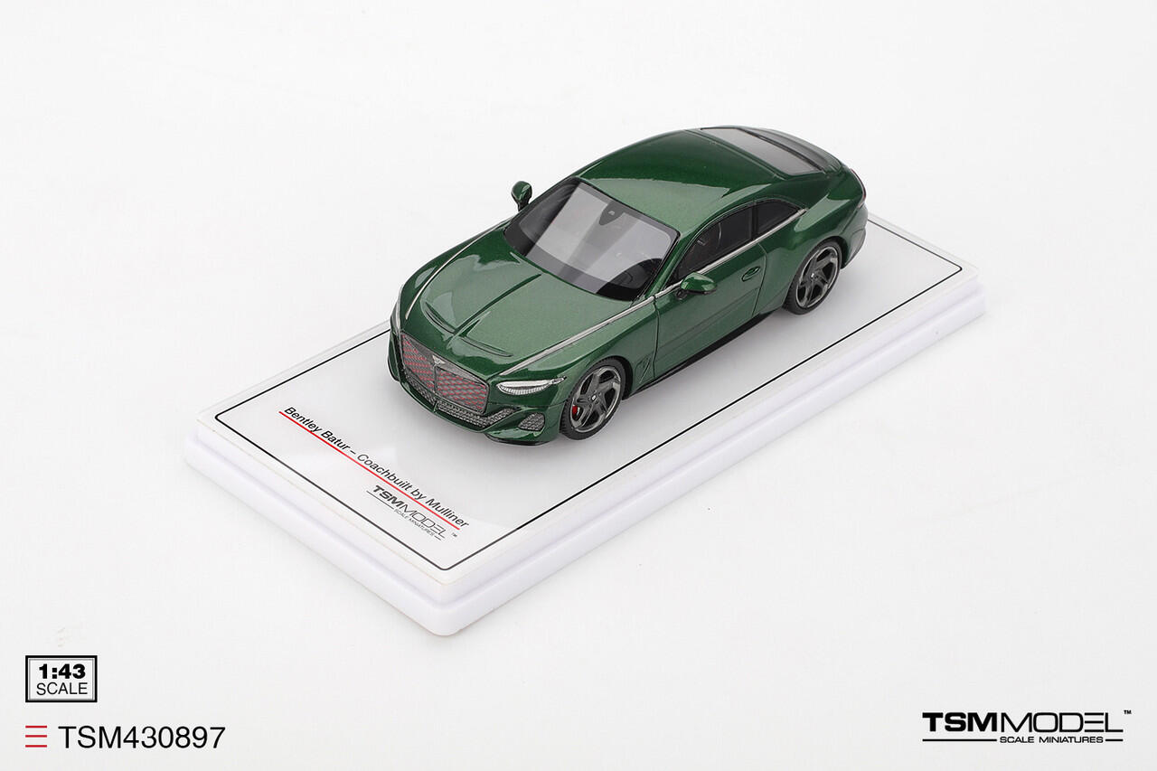 [Available for pre-order] TSM Model - #TSM430897 - Bentley Batur - Scarab Green - 1/43