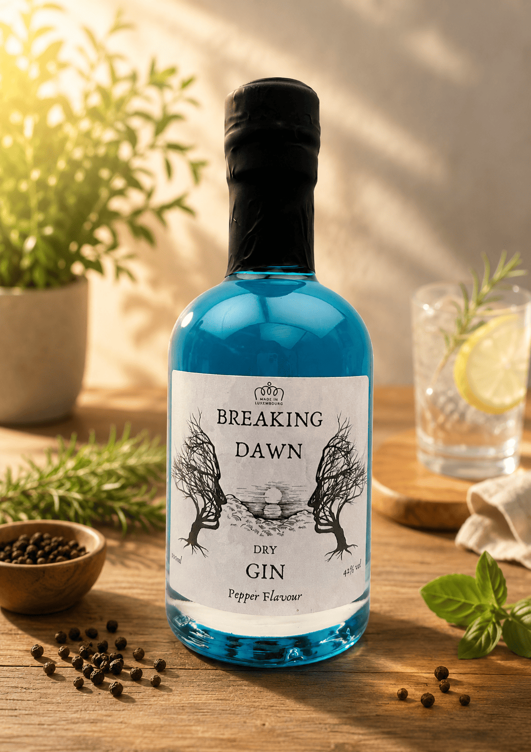 Gin Breaking Dawn 42% Nocturne 0,2 L