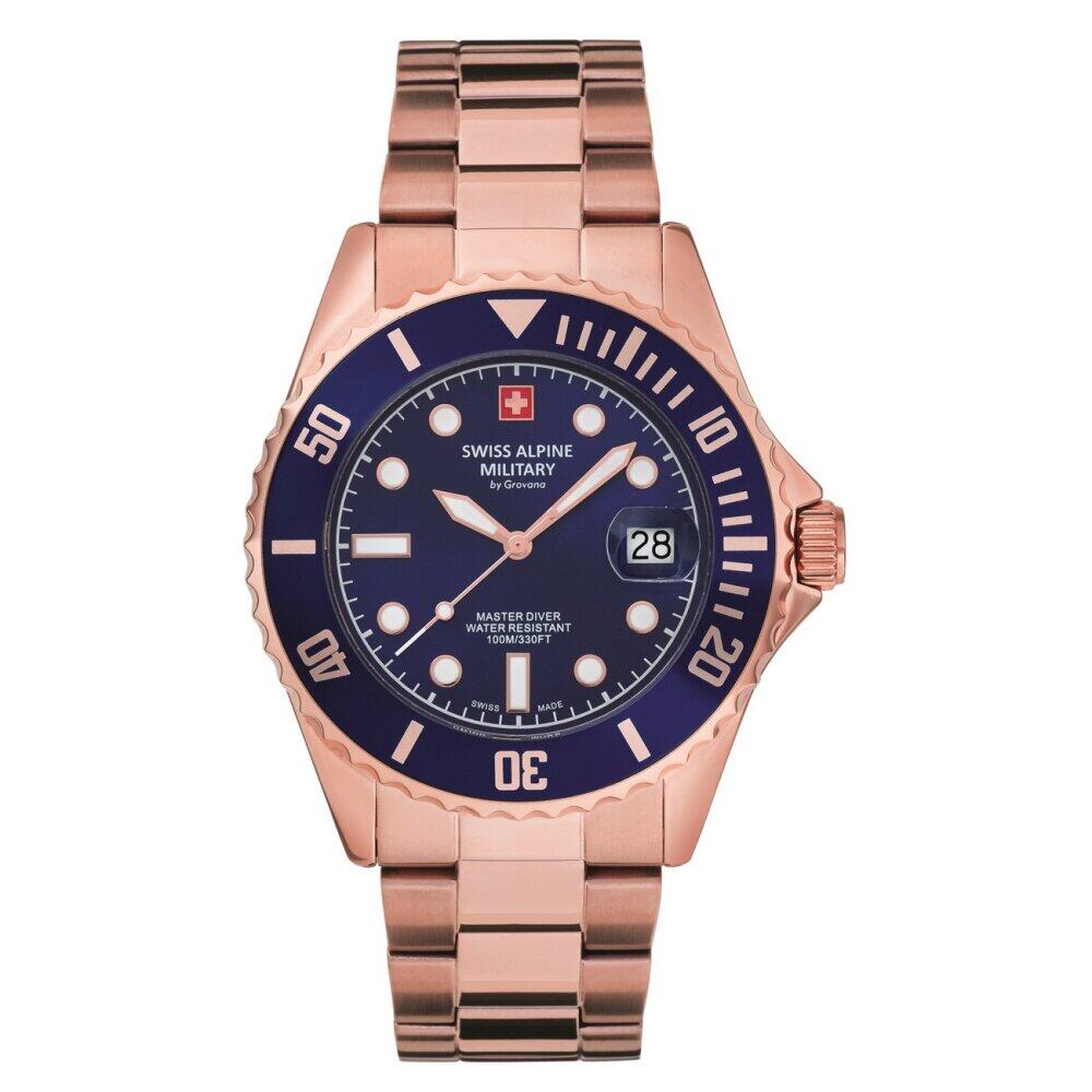 Swiss Alpine Military - 7053.1165 - Montre-bracelet pour homme - Quartz - Master Diver