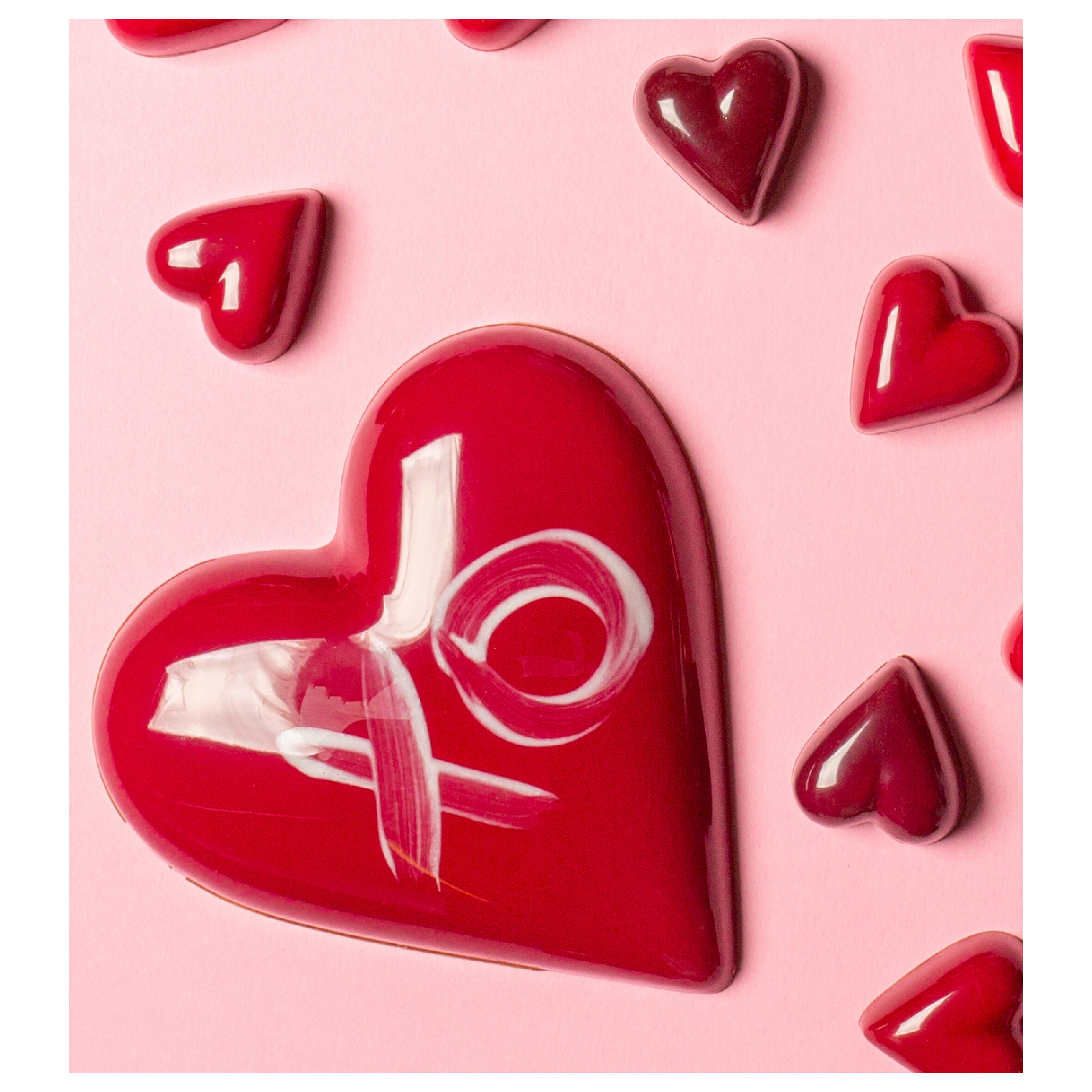 Coeur St. Valentin - Chocolat Lait (fourré)