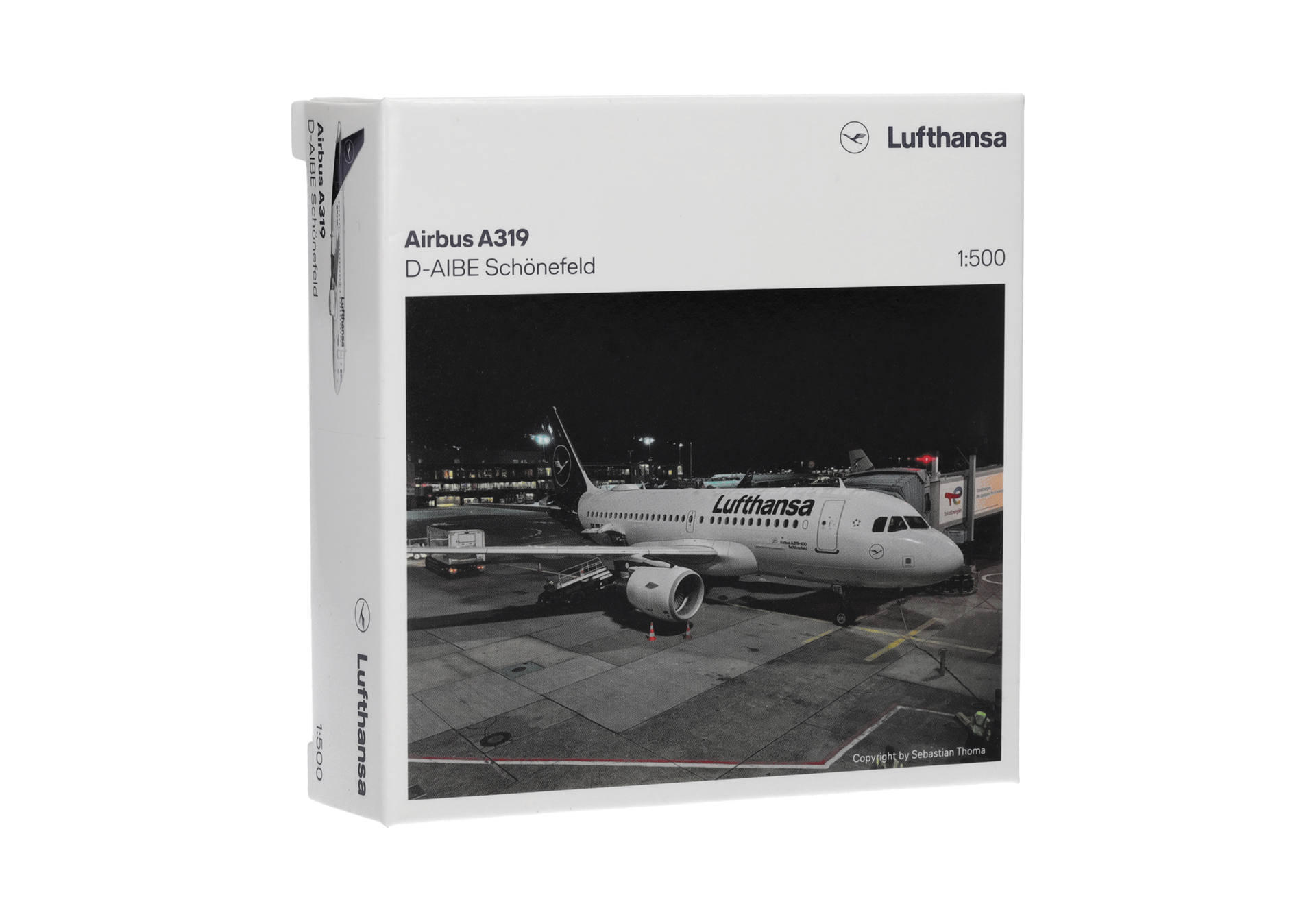 Herpa Wings 538749 Airbus A319 Lufthansa Schönefeld 1:500 | Strassen