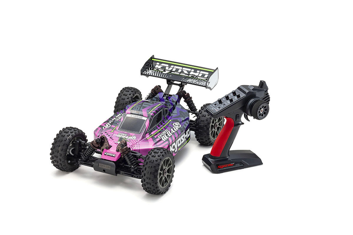 Kyosho Inferno Neo VE 4.0 1:8 RC Brushless EP Readyset 4WD Buggy violet Kyo: 34118T1B
