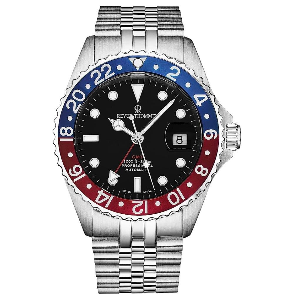 Revue Thommen - 17572.2235 - Montre-bracelet - pour homme - Automatique - Diver GMT