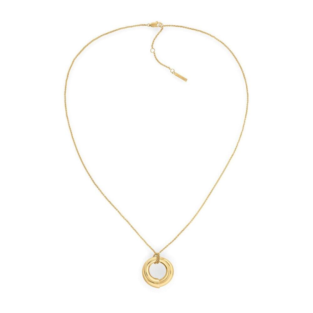 Calvin Klein - 35000761 - Collier pour femme - plaqué or jaune - 55 + 5 cm