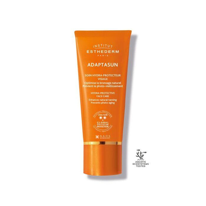 Esthederm Adaptasun Gesichts-Sonnencreme – bei moderater Sonneneinstrahlung, 50 ml