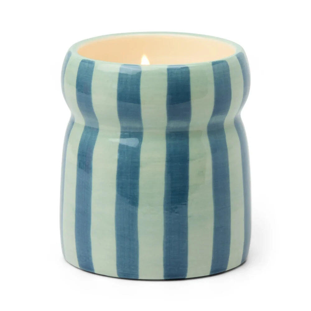 Striped candle - Cabana