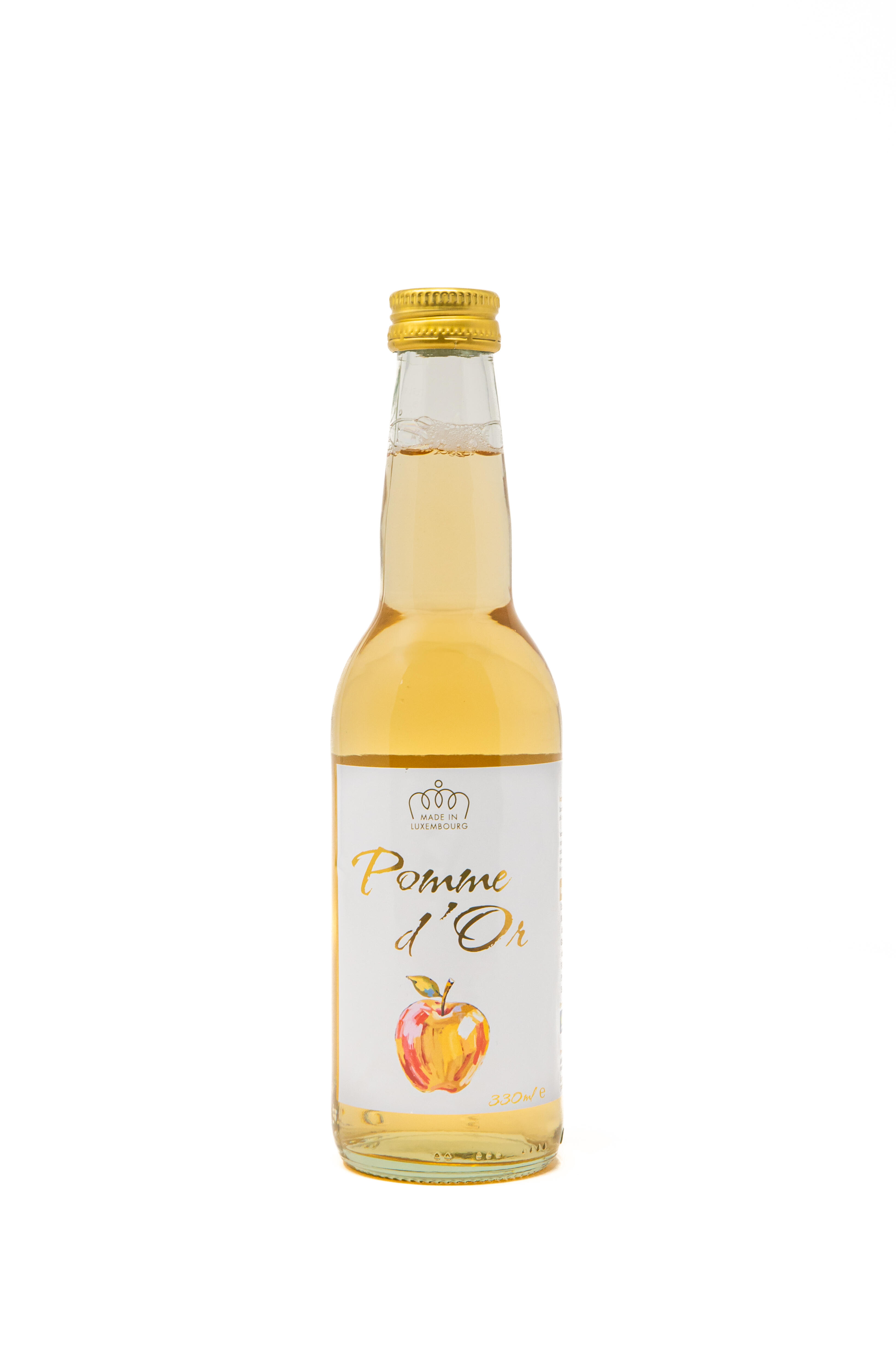Pomme d'Or Apfelsaft – 24 x 0,33L Flaschen (1 Kiste)
