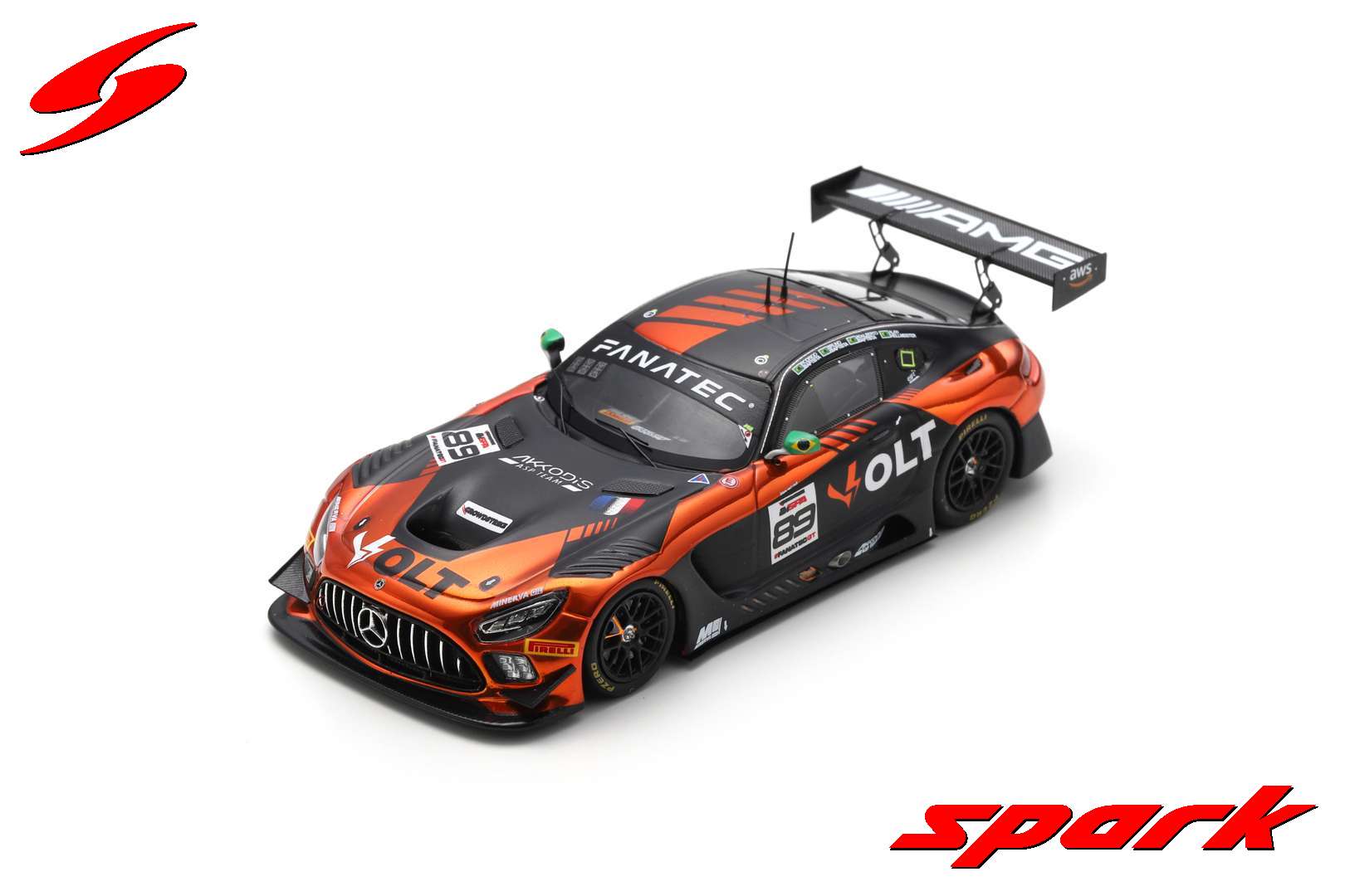 スパーク 1/43 AMG GT3 AKKODIS ASP 2023 Spa24 【公式通販】