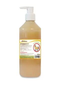 Pferdefett in der Pumpflasche