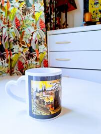Coffee & Tea Cups Decor Gift Giving Artwork Creative Academy