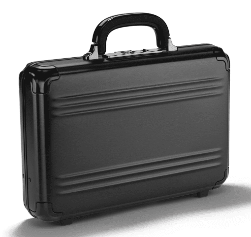 Leichter schwarzer Reisekoffer, ZERO HALLIBURTON