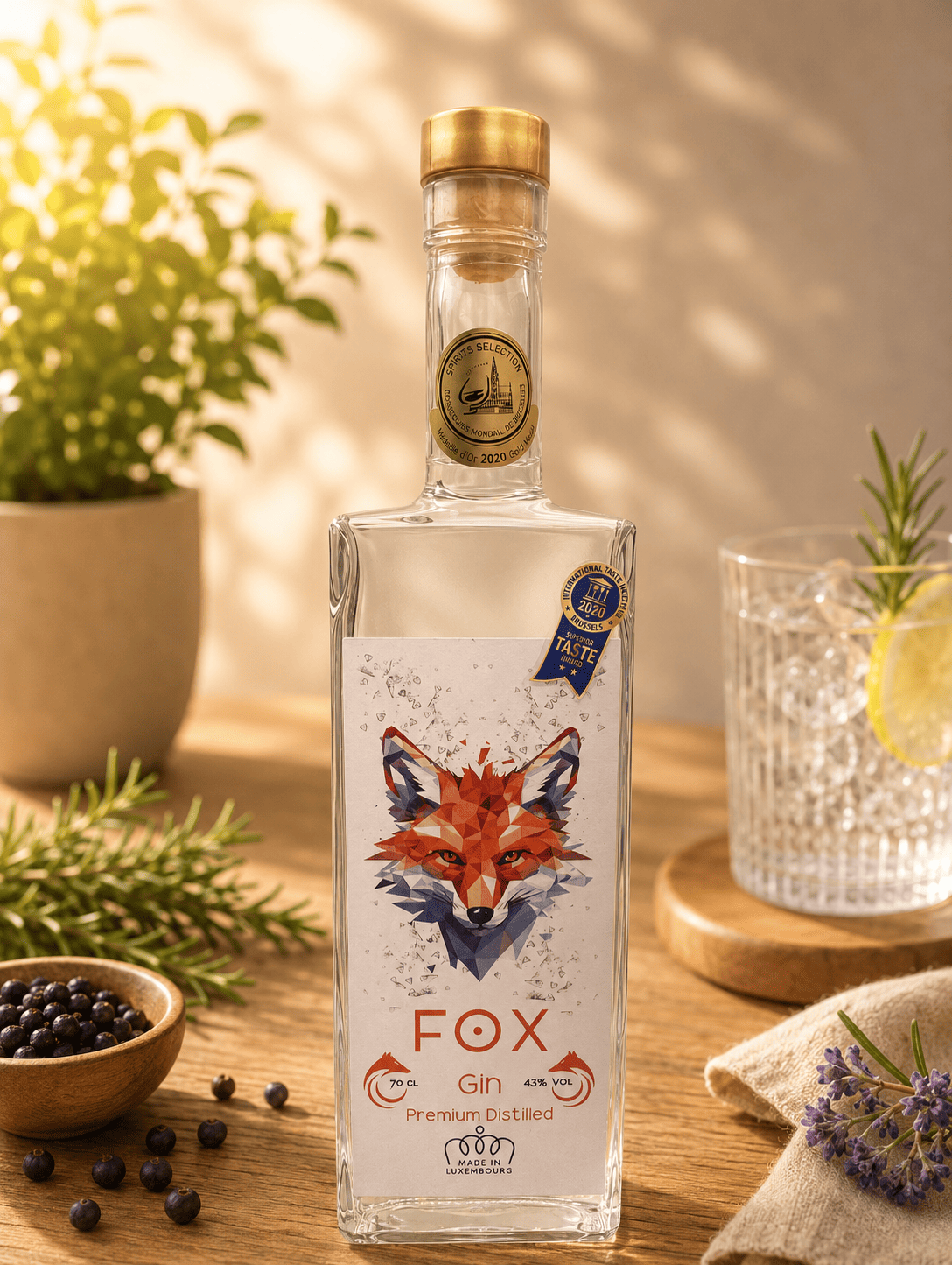 Gin Fox 43% 70cl