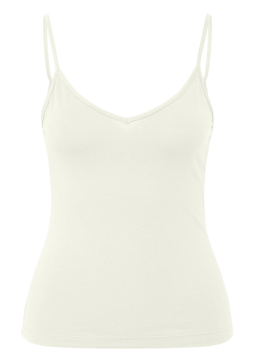 Elastisches Spaghettiträgertop