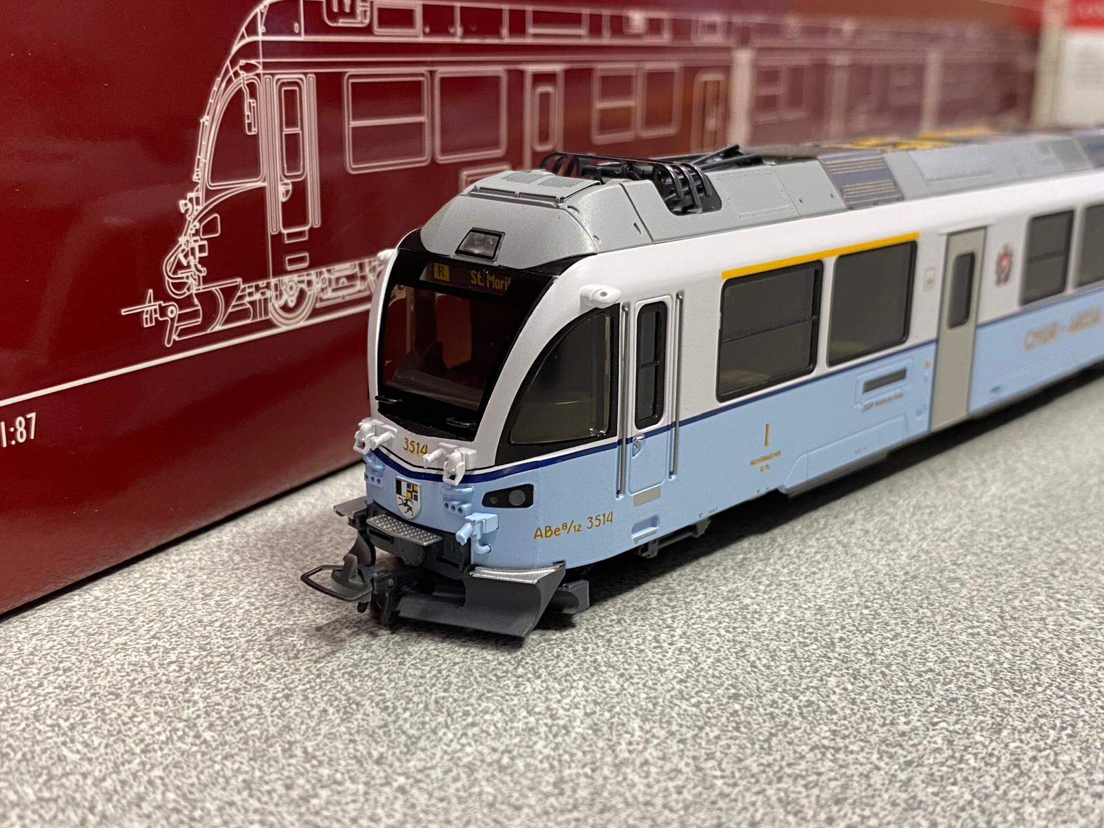 Bemo 7244124 Bemo H0m RhB ABe 8/12 3514 Allegra | Letzshop