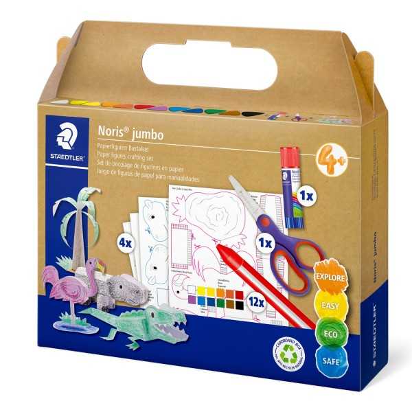 Staedtler Noris Jumbo Papierfiguren Bastelset