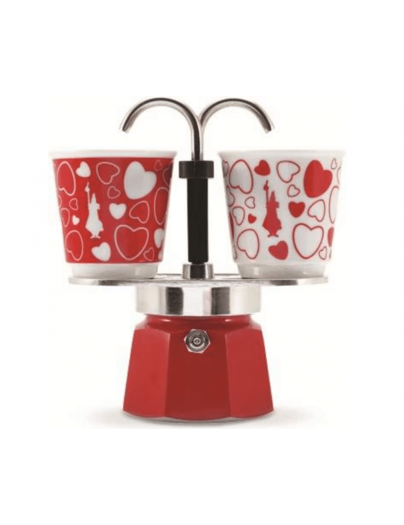 BIALETTI MOKA - 0007307/NP SET MINI 2TZ CUORE + 2 BICH