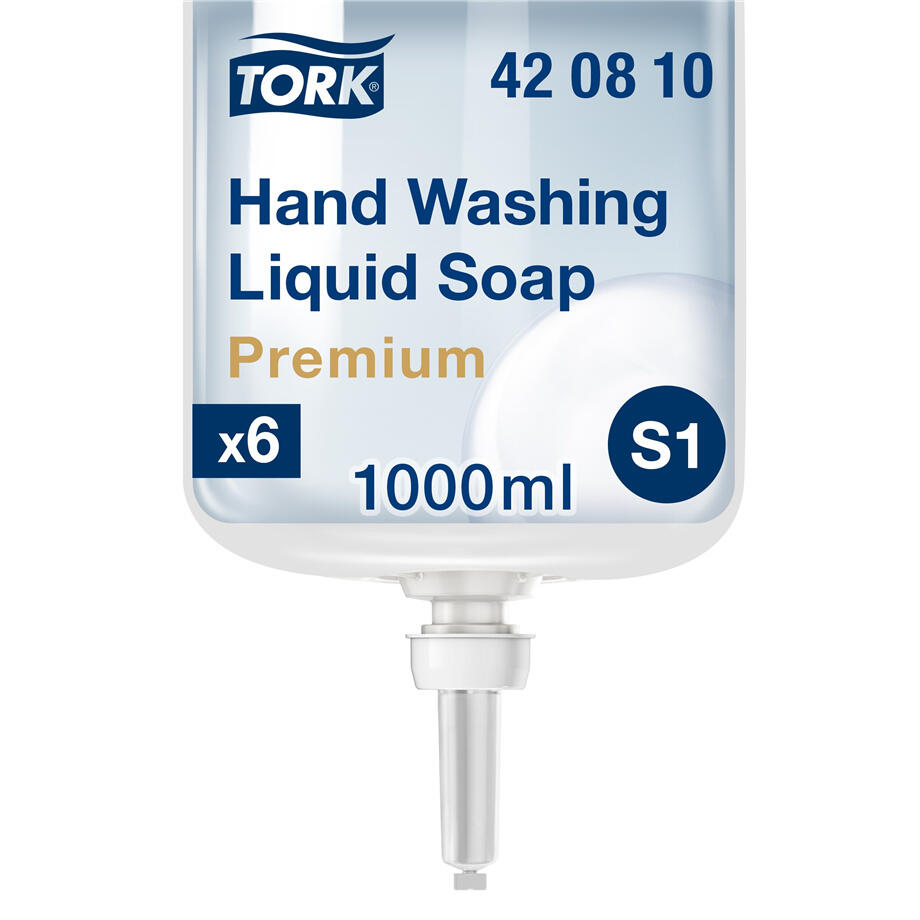 SAVON LIQUIDE TORK EXTRA HYGIENE, 1 L.  ANCIEN MEVON 88