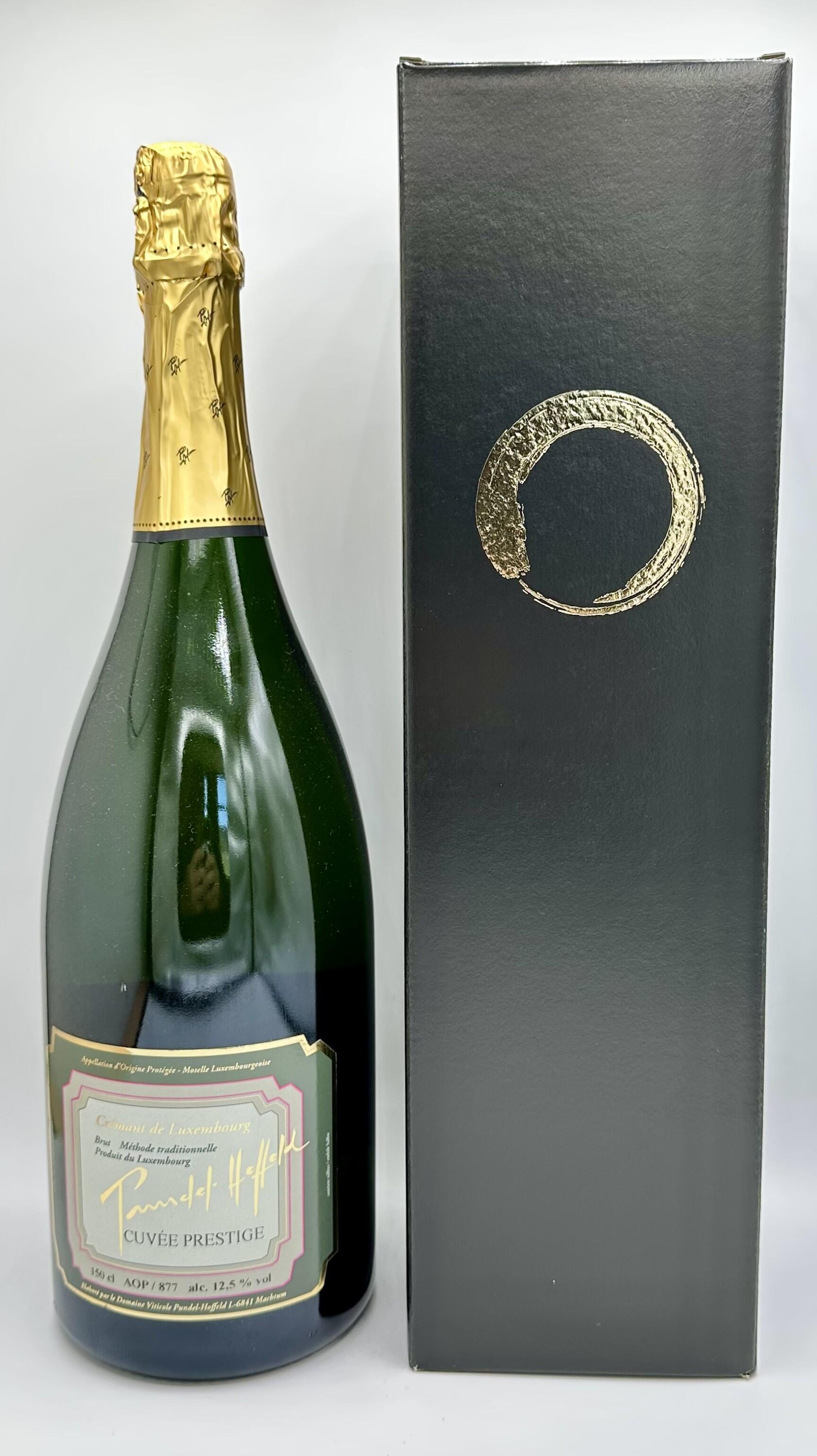 Crémant Cuvée Pundel-Hoffeld brut MAGNUM 1,5L, boîte cadeau incluse