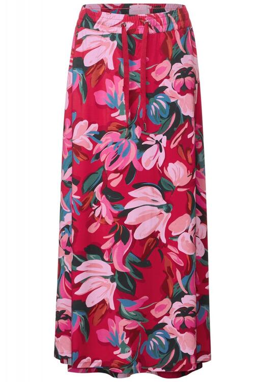 Maxi skirt with print