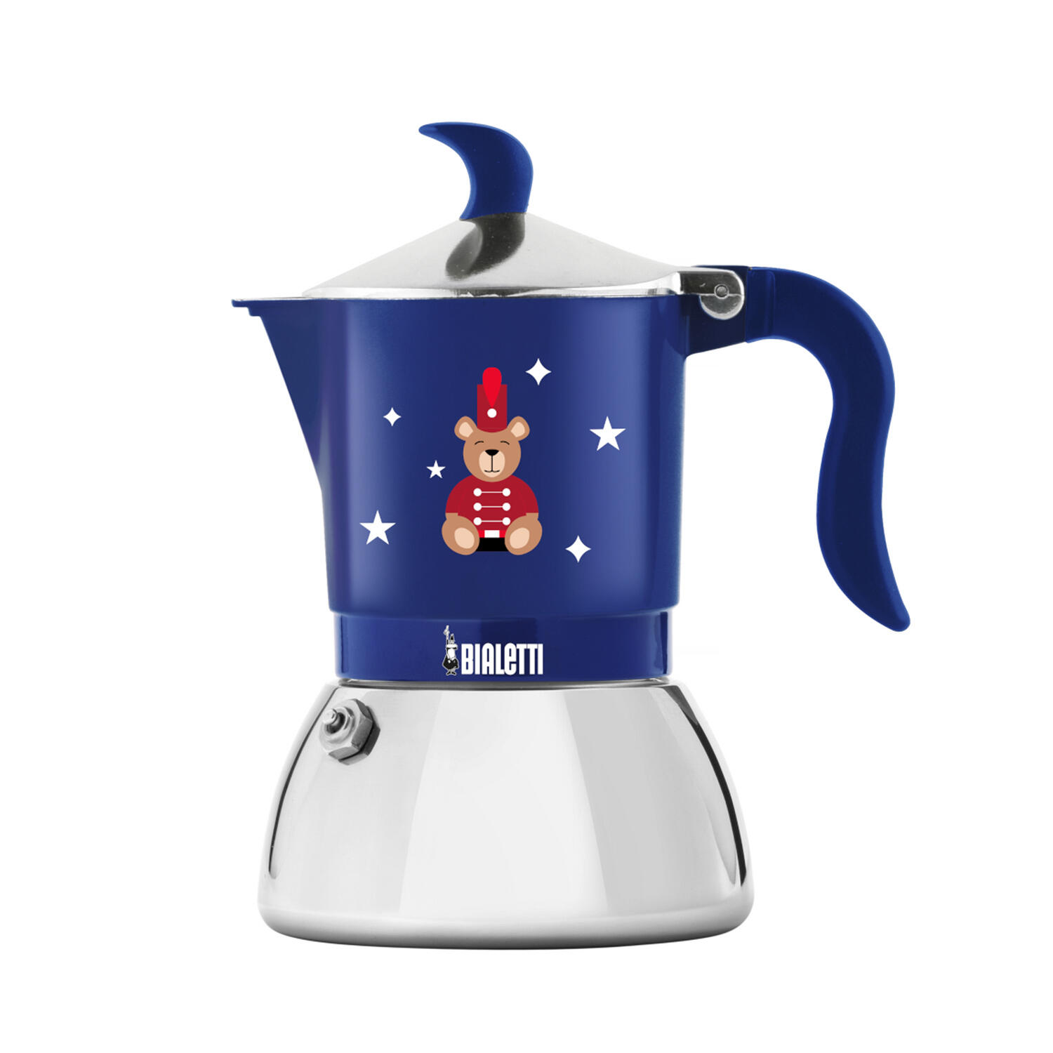 BIALETTI MOKA - 0006649 FIAMMETTA IND 2TZ BLUE ORSETTO