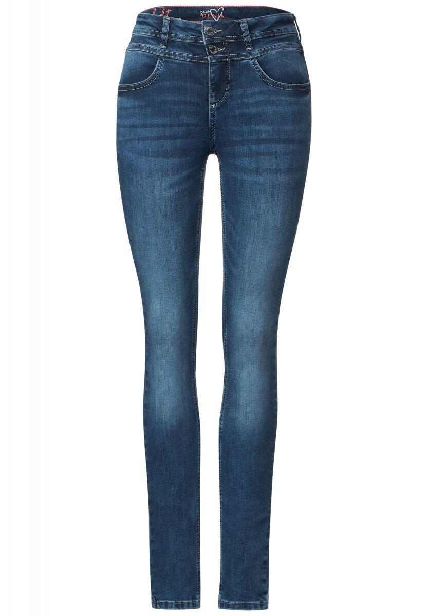Street One Slim Fit Jeans - Style York - blau (14895) - | Letzshop