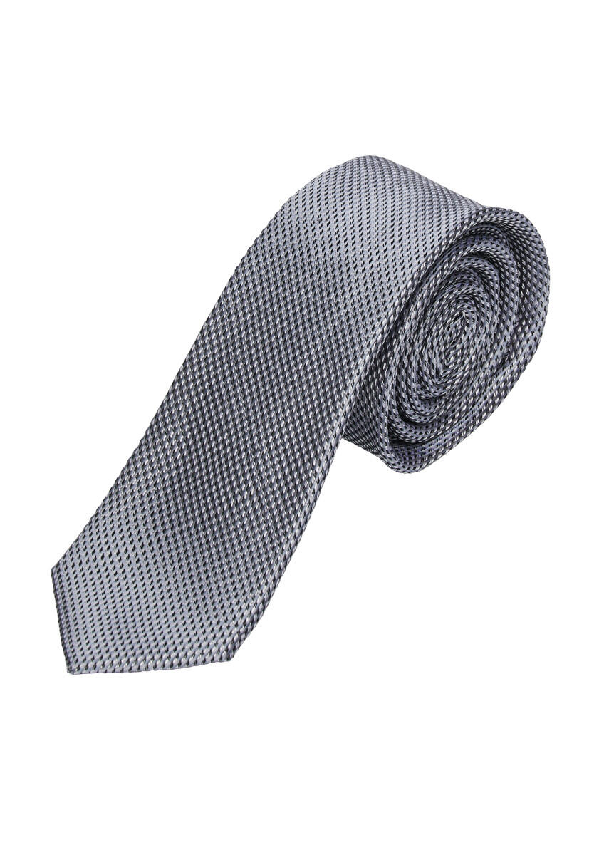 Cravate en mélange de soie avec motif jacquard